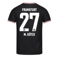 Pánský Fotbalový dres Eintracht Frankfurt Mario Gotze #27 2023-24 Venkovní Krátký Rukáv